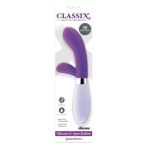 Classix Silicone G-Spot Rabbit - Vibratore...