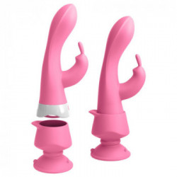 3Some Wall Banger Rabbit - Vibratore Rabbit Punto G, 10 Funzioni, Telecomando, Ricaricabile