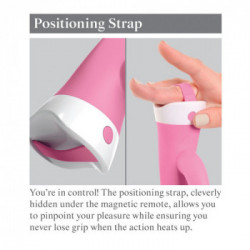 3Some Wall Banger Rabbit - Vibratore Rabbit Punto G, 10 Funzioni, Telecomando, Ricaricabile