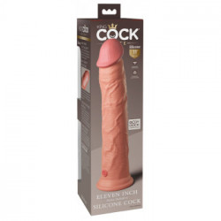 King Cock Elite KCE 11 Dual Density Cock Light - Dildo Realistico in Silicone con Ventosa