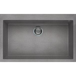 Elleci LGQ13048 - Lavello quadra 130, 79X50, 1V, grigio cemento