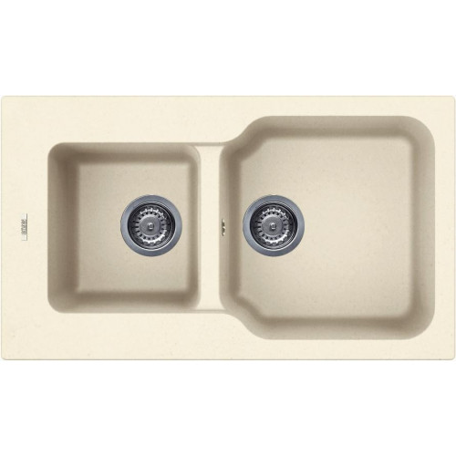 Elleci LGF43062 - Lavello fox 430, 86x50, 2V,...