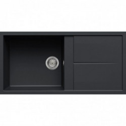 Elleci LGU48059 - Lavello unico 480, 100X50, 1VG, antracite