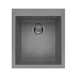 Elleci LKQ10097 - Lavello quadra 100, 41X50, 1V, light grey