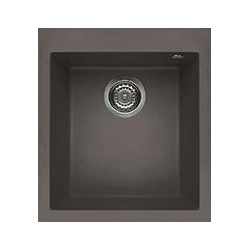 Elleci LKQ10093 - Lavello quadra 100, 41X50, 1V, dove grey