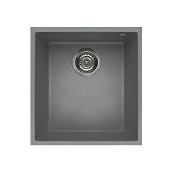 Elleci LKQ10097BSO - Lavello quadra 100, 38X44, 1V, light grey