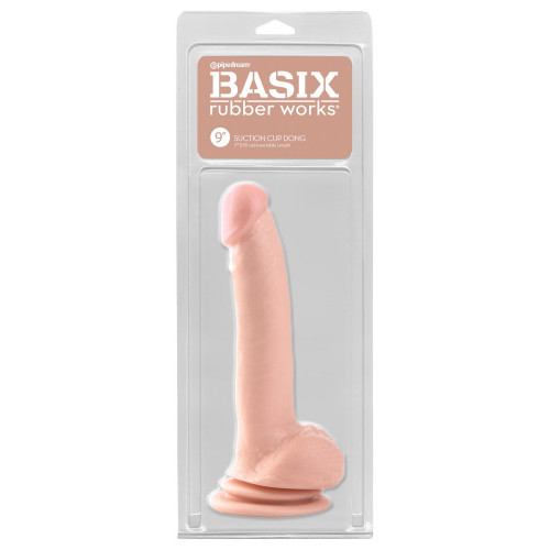 Basix Rubber BRW 9" Suction Cup Thicky Ligh -...