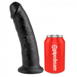 King Cock 9" Cock Dark - Dildo Realistico