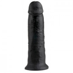 King Cock 10" Cock Dark - Dildo Realistico