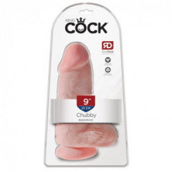 King Cock 9" Chubby Light - Dildo Realistico