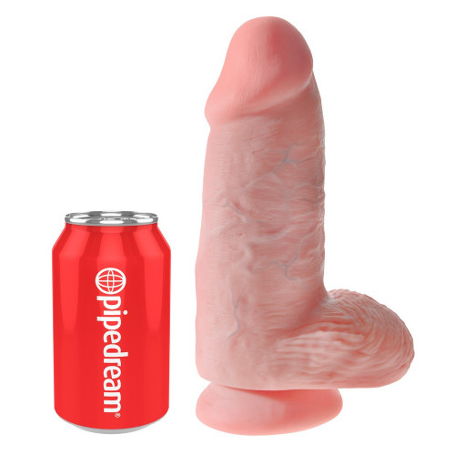King Cock 9" Chubby Light - Dildo Realistico