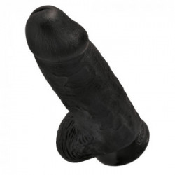 King Cock 9" Chubby Dark - Dildo Realistico
