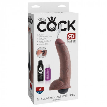 King Cock 9" Squirting Cock...