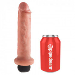 King Cock KC 7" Squirting Cock Light - Dildo Realistico con Ventosa, Eiaculazione