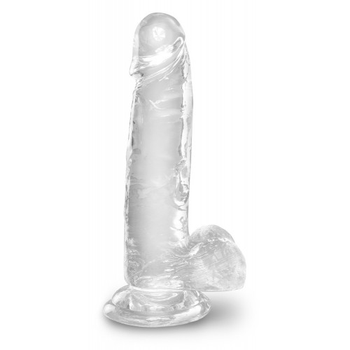 King Cock Clear Cock with Balls 7 - Dildo...