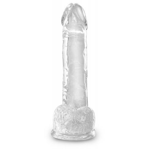 King Cock Clear Cock with Balls 7 - Dildo...
