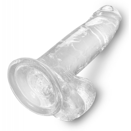 King Cock Clear Cock with Balls 7 - Dildo...