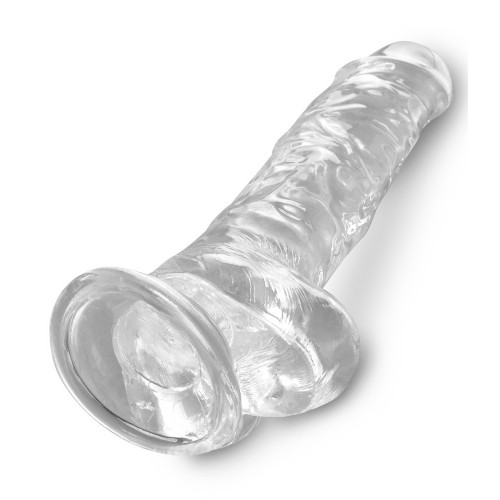 King Cock Clear Cock with Balls 8 - Dildo...