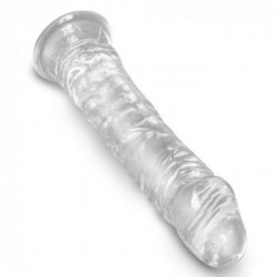 King Cock Clear KKC 8 Cock - Dildo Realistico con Ventosa