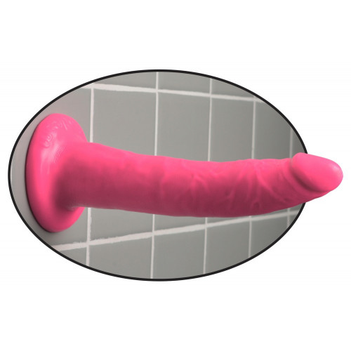 Dillio 7" Slim Pink - Dildo Realistico con...