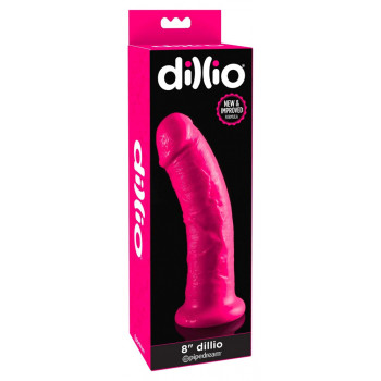 Dillio 8" Pink - Dildo...