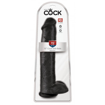 King Cock 15" Cock w Balls...