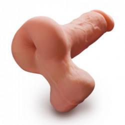 Pipedream PDX Male Reach Around Stroker - Masturbatore e Dildo Realistico, Senza Vibrazione