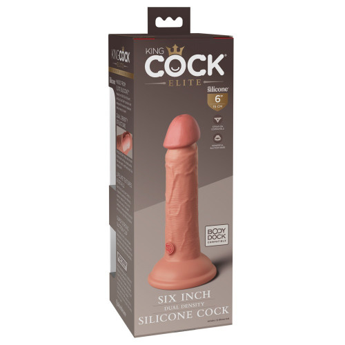 King Cock Elite KCE 6 Dual Density Cock Light -...