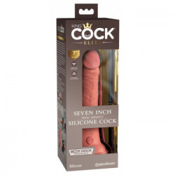 King Cock Elite 7“ Dual Density Silicone Cock Light - Dildo Realistico