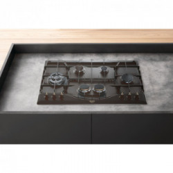 Hotpoint PHN 960MST (AN) R/HA - Piano Cottura a Gas, 6 Fuochi, Tripla Corona, 87 cm