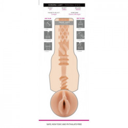 Fleshlight Kendra Lust True - Masturbatore a Forma di Vagina, Senza Vibrazione