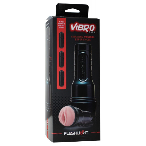 Fleshlight Vibro Pink Lady Touch - Masturbatore...