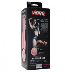 Fleshlight Vibro Pink Lady Touch - Masturbatore con Vibrazione 
