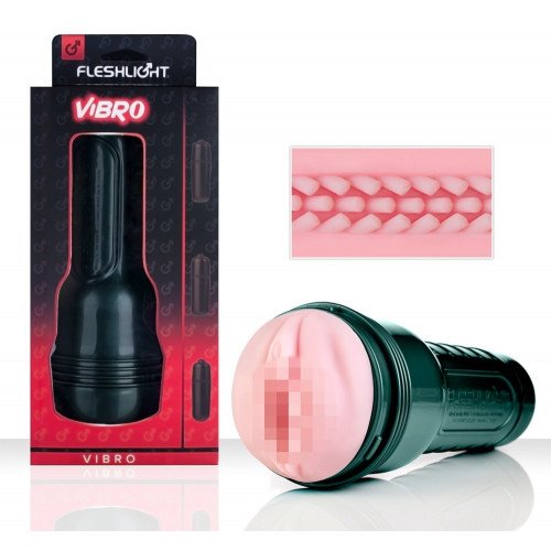 Fleshlight Vibro Pink Lady Touch - Masturbatore...