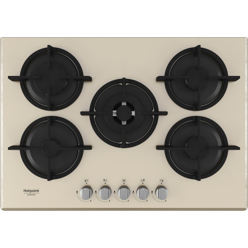 Hotpoint HAGD 72S/CH - Piano Cottura a Gas, 5...
