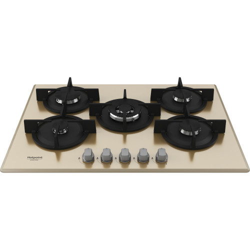 Hotpoint HAGD 72S/CH - Piano Cottura a Gas, 5...