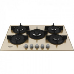 Hotpoint HAGD 72S/CH - Piano Cottura a Gas, 5 Fuochi, 73 cm