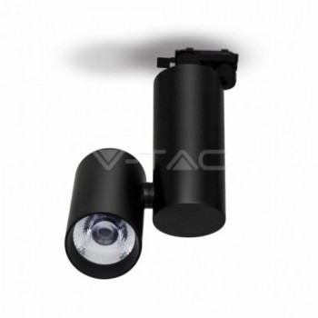 30W LED Track Light Black...