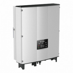 V-TAC Inverter Fotovoltaico Monofase On-Grid 5KW (5000W) Garanzia 5 Anni IP66