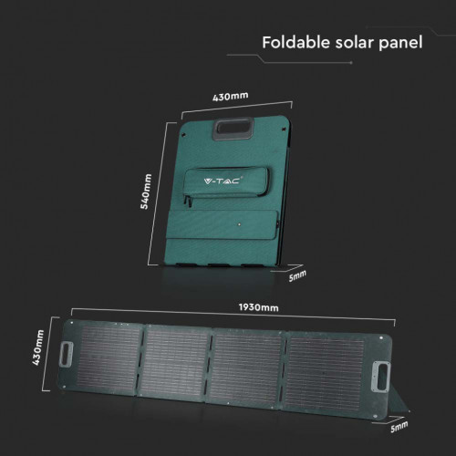 V-TAC VT-10120 - Pannello Solare 120W...