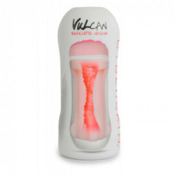 Vulcan Realistic Vagina - Masturbatore a Forma di Vagina, Senza Vibrazione