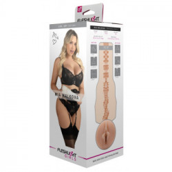 Fleshlight Mia Malkova LVL Up - Masturbatore con Stampa Originale della Vagina di Mia Malkova