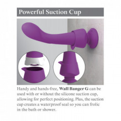 3Some Wall Banger G - Vibratore Punto G con Telecomando, 10 MOD di Vibrazione, Splashproof, Ricaricabile