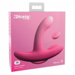 3Some Rock n’ Grind - Vibratore Punto G, Telecomando, Impermeabile, Ricaricabile