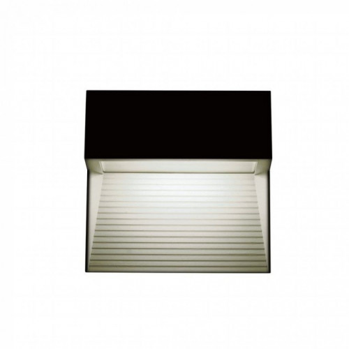 3W LED Step Light Black Body Square IP65 4000K