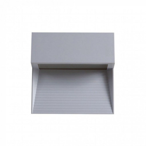 3W LED Step Light Grey Body Square IP65 3000K