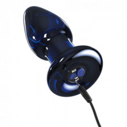 Icicles No. 85 - Vibratore in Vetro con Telecomando, 10 MOD di Vibrazione, Impermeabile, Ricaricabile