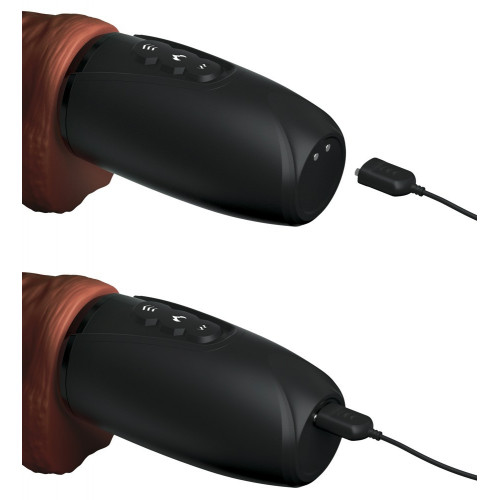 King Cock Plus 7.5" Thrusting Cock - Vibratore...