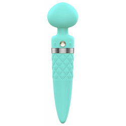 Pillow Talk Pillow Talk Sultry Teal - Vibratore Rotante con Riscaldamento, Ricaricabile