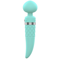 Pillow Talk Pillow Talk Sultry Teal - Vibratore Rotante con Riscaldamento, Ricaricabile